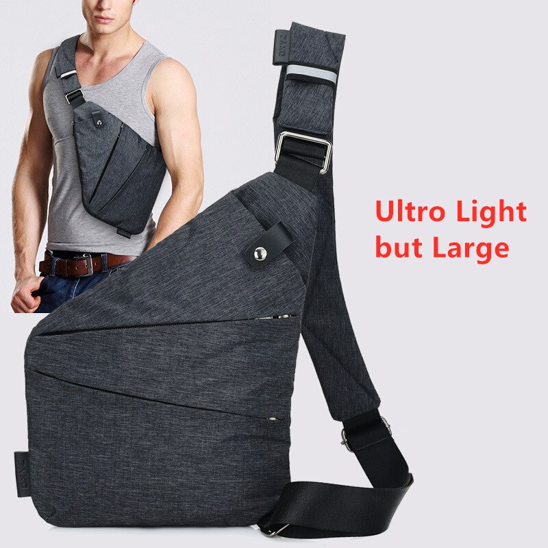 Chest Packs Ultro light Chest bag left right shoulder Brief Urban casual glasses Low cost decent multifunction bag