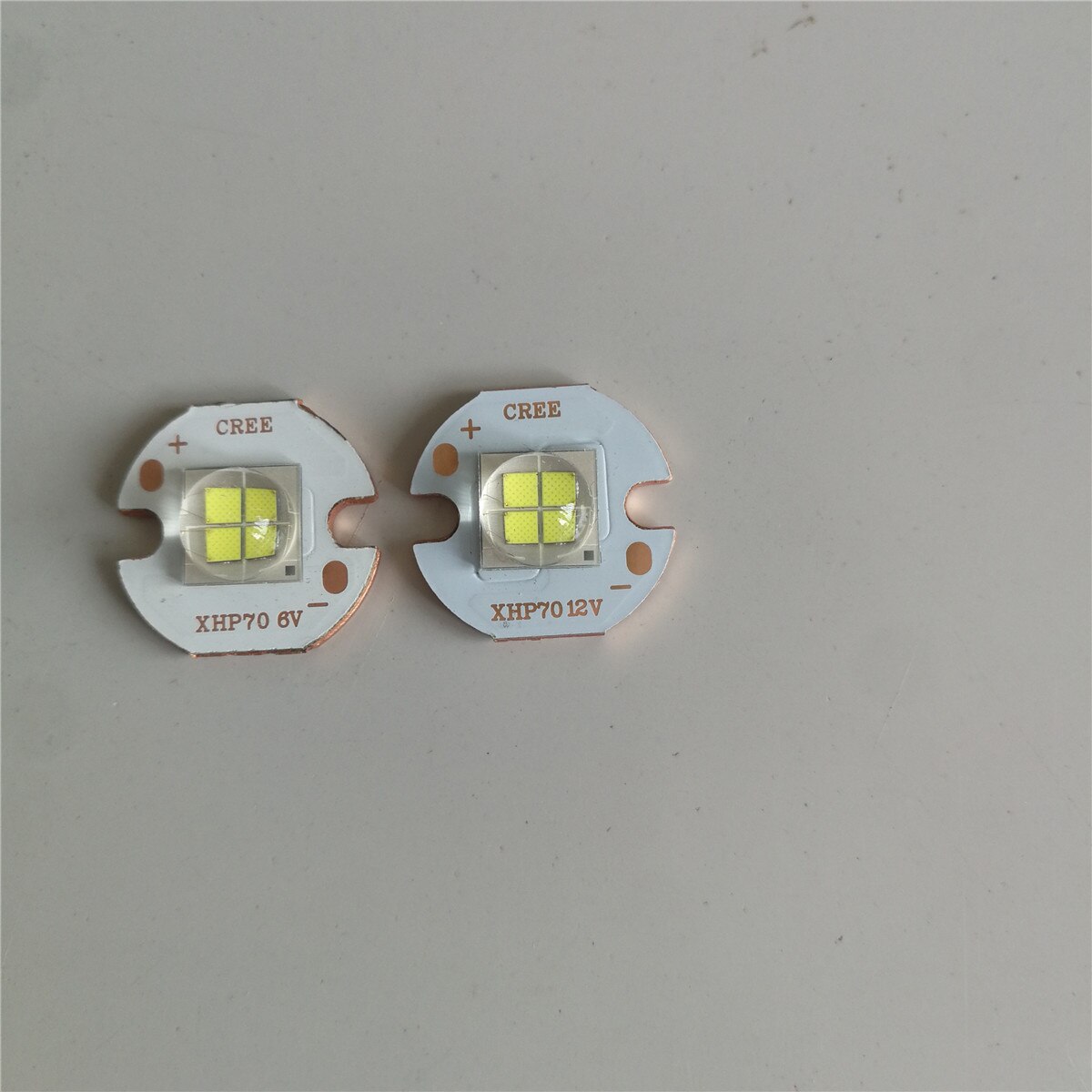 Epileds 7070 20W 12V 6V Led replace Cree MKR XHP70 XHP50 LED Emitter Cool White 6500K LED Chip Light with 20mm Copper PCB