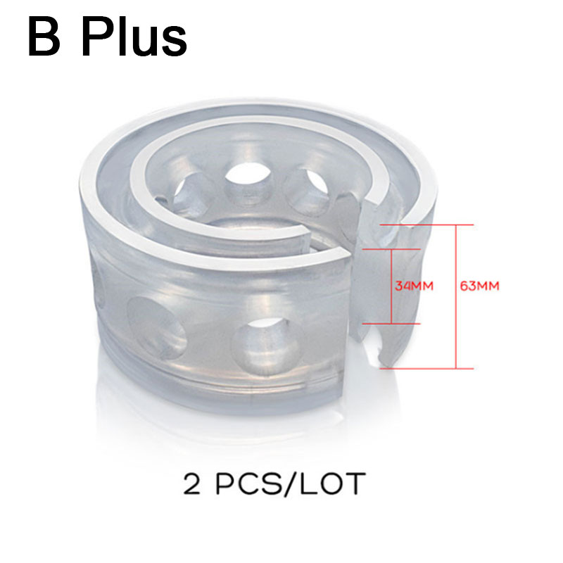 2pcs Car Shock Absorber Suspension Autobuffer Spring Bumpers Power Accessories Auto-Buffers Cushion Auto\x2dbuffers Car Styling: B Plus Type