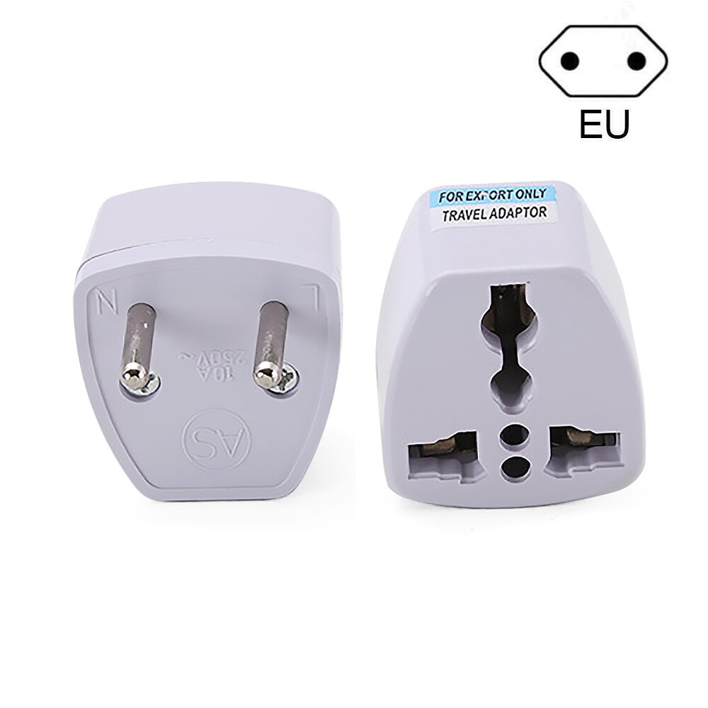 Adaptateur de prise ue universel International chine à ue prise US adaptateur de voyage prise électrique convertisseur de prise de courant adaptateur: EU Plug