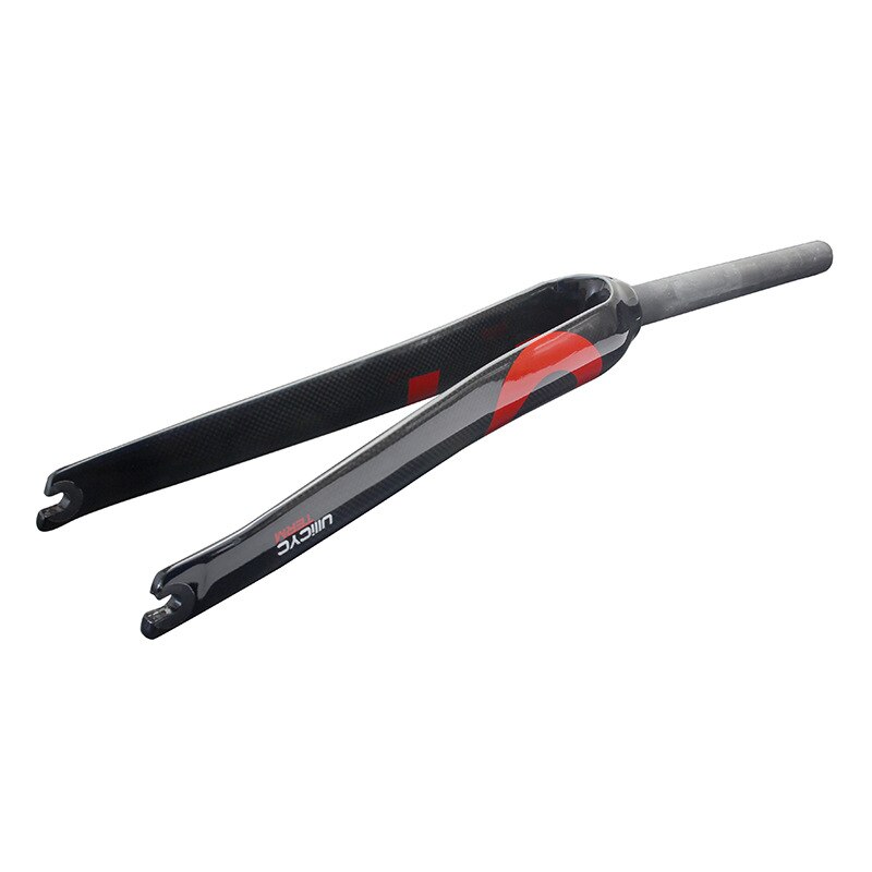 Road Bicycle Fork Full Carbon Fiber Front Fork 700C V Brake 410g Ultralight ROAD BIKE Fork Part