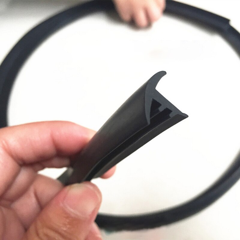 1.6M Auto Deur Rubber Afdichting Voorruit Seal Strip Stofdicht Anti-geluid Afdichting Strips Trim Voor Auto Dashboard voorruit Randen