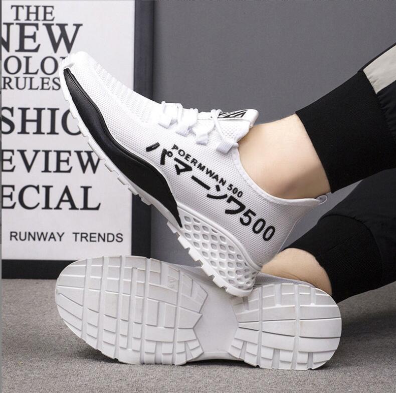 Nuove scarpe sportive da uomo scarpe di stoffa casual di tendenza di alta qualità sneakers traspiranti in Mesh scarpe da jogging