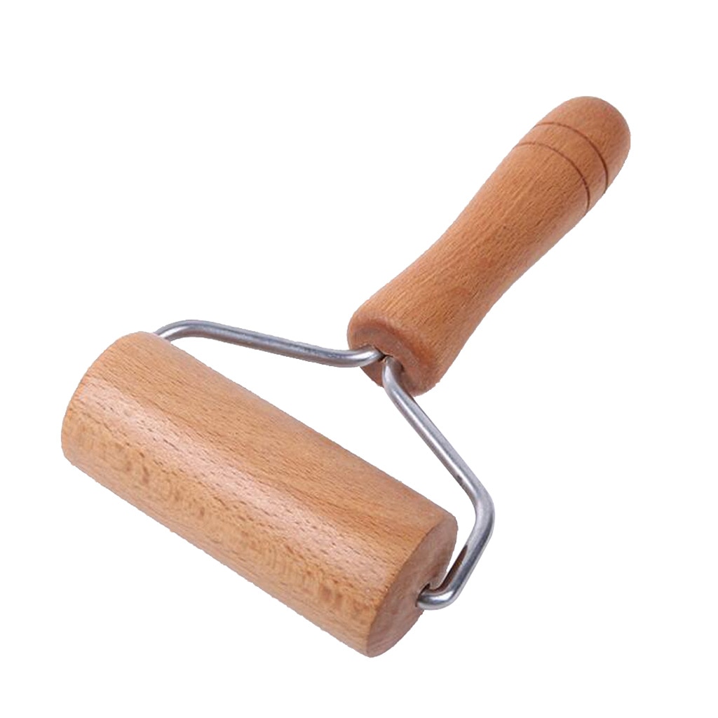 Wooden Rolling Pin, Hand Dough Roller for Pastry, Fondant, Cookie Dough, Chapati, Pasta, Bakery, Pizza Kitchen tool