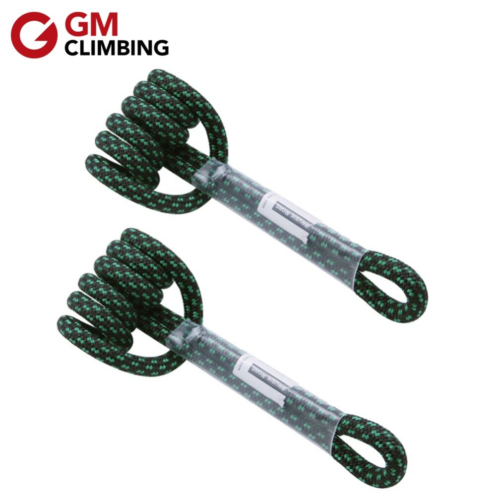 Polyester Climbing Rope 8mm 18in / 30in Prusik Loop Cord Safety Rescue Rigging Rappelling Tree Climbing Equipment