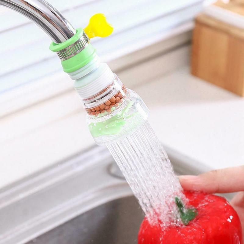 Water Tap Booster Shower Kitchen Water Filter Tap Head 360 Rotating Adjustable Rotating Faucet Nozzle Bathroom Home Accessories