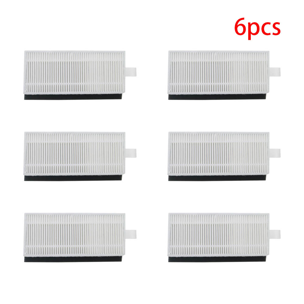 Side brush + Filter + Mop + Roller Brush for Mamibot Exvac660 650 Robot Vacuum Cleaner Replacement Kit: plum