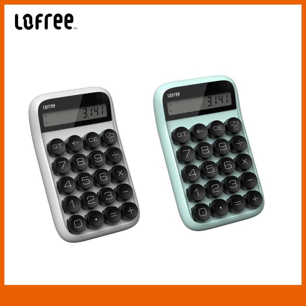 Lofree Calculator Jelly Beans Calculator LCD Display Detachable Keycap intelligent shutdown key cap student office calculation