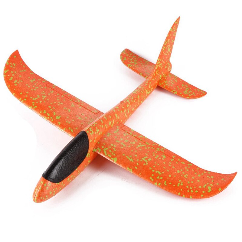 1Pcs EPP Foam Hand Throw Airplane Outdoor Launch Glider Plane Kids Toy 34.5*32*7.8cm Interesting Toys Educational Robot Toy