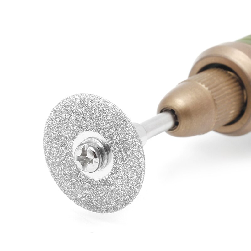 5 stuks dremel-accessoires: diamant slijpschijf, zaag, cirkelzaag, dremel-rotatiegereedschap, diamantschijven