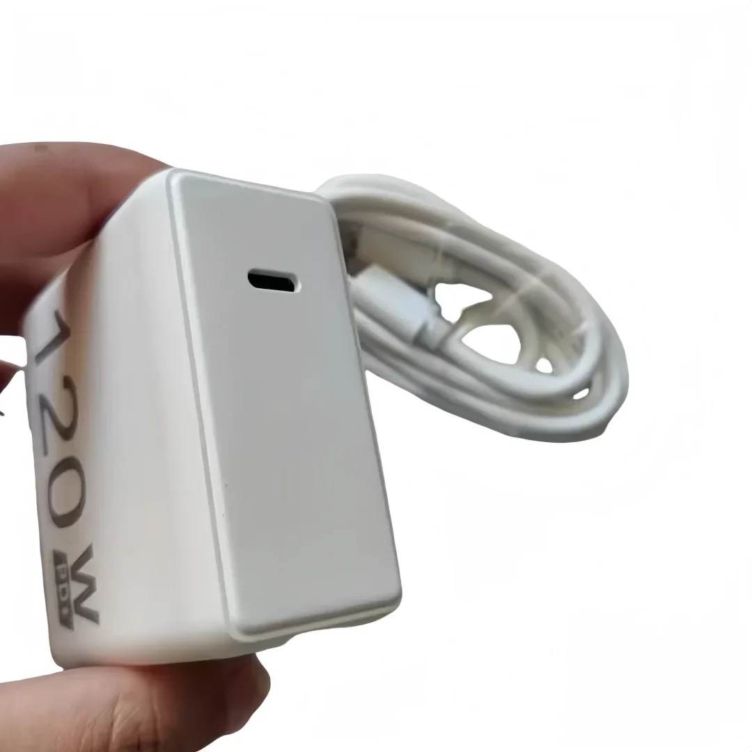 Original Essential Charger 120 W Set für 8849 Unihertz Tank 3/3 Pro: EU-Stecker-Adapter und Typ-C-Kabel