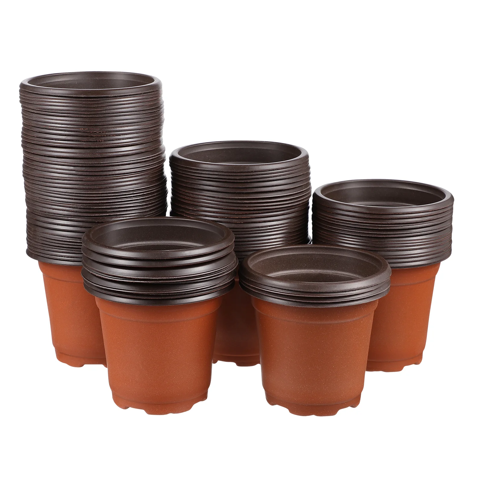 100 stuks plantenpotten bloem plantenbak binnen bloemen planten tuin wastafels containers