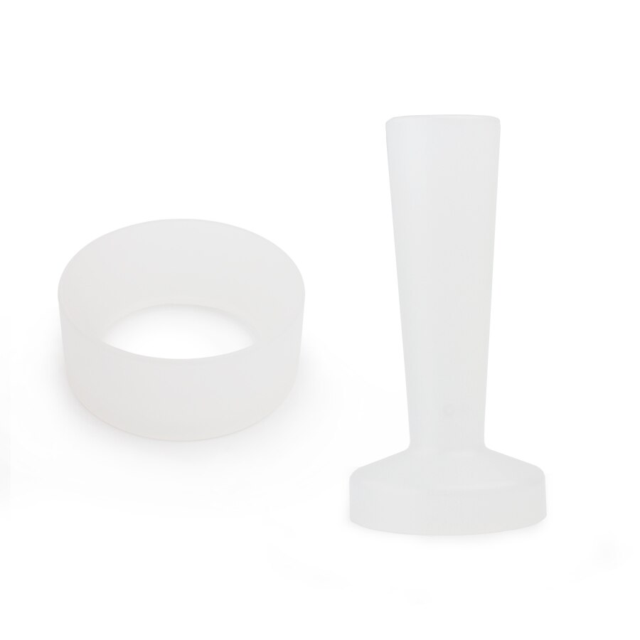 Capsulone para cafetera illy, cápsula reutilizable recargable de Metal de acero inoxidable, apta para máquina de café illy: 1ring 1tamper