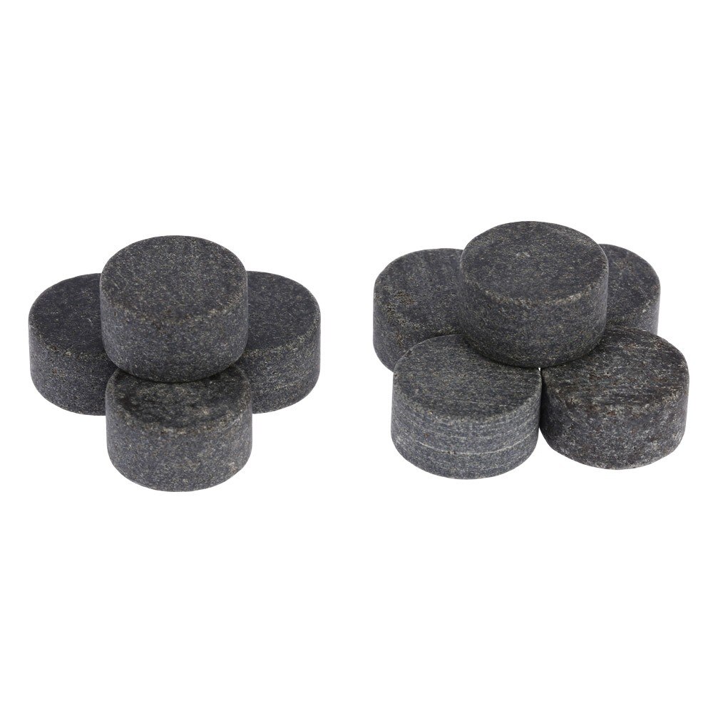 9pcs 18mm Whisky Ice Stones Drinks Beer Wine Cooler Chiller Granite Rocks with Pouch