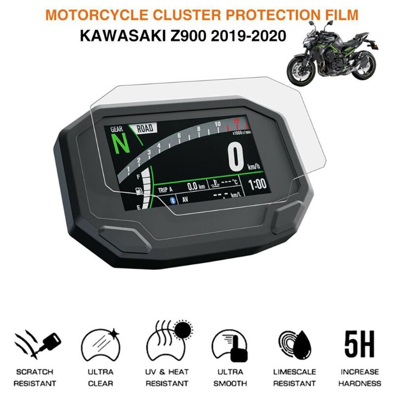 Motorcykel klynge ridsebeskyttelsesfilm skærmbeskytter til kawasaki  z650 r2lc