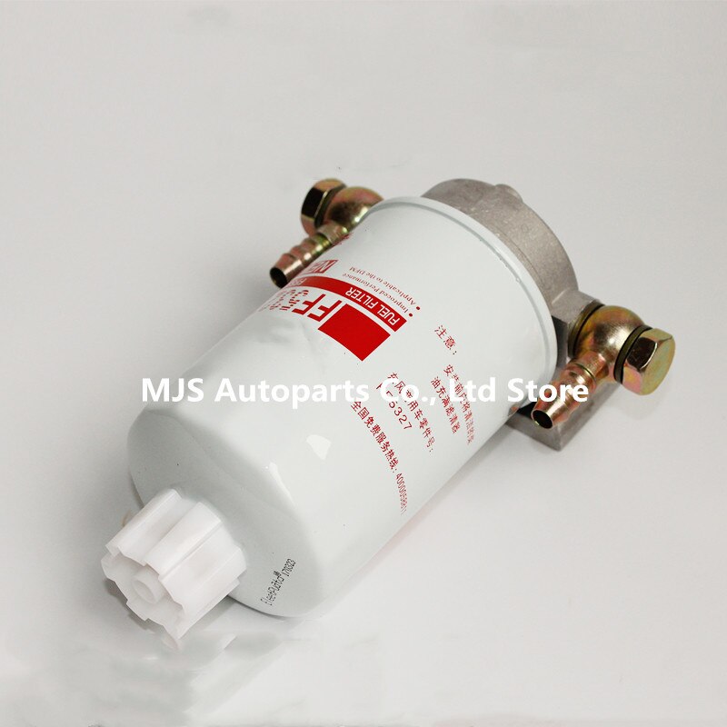 FF5327 FF5052 Kraftstoff Wasser Trennung Filter Für Fleetguard 1119G-030 T64101003 WBF1235 231-1105020 Doppel Tasse Basis Öl Filter: Montage mit Schrauben