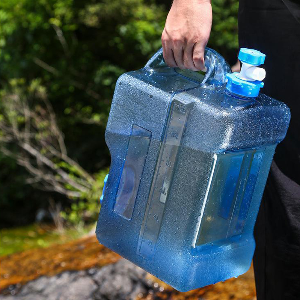 7.5/12l/15l/19l/24l Grote Capaciteit Buitenwateremmer Draagbare Drinkwatercontainer Met Spigot Lekvrij Kampeerwatertank