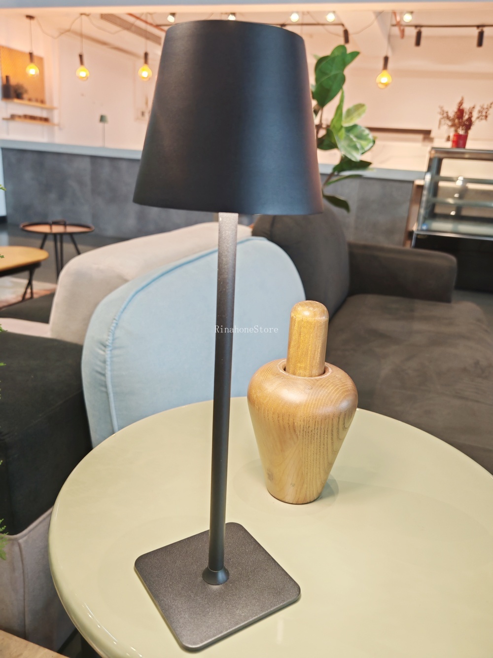 Modern Simple Bedside Touch Light Bar Usb Night Light Eye Protection For Bedroom Book Desk Charging Table Lamp: black