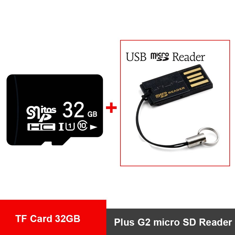 128MB Micro SD Card 32gb 64gb 128gb di memoria di TF cartao de memoria tarjeta microsd commercio all'ingrosso Dropshipping per il Telefono Cellulare/PDA: 32G Plus G2 Reader