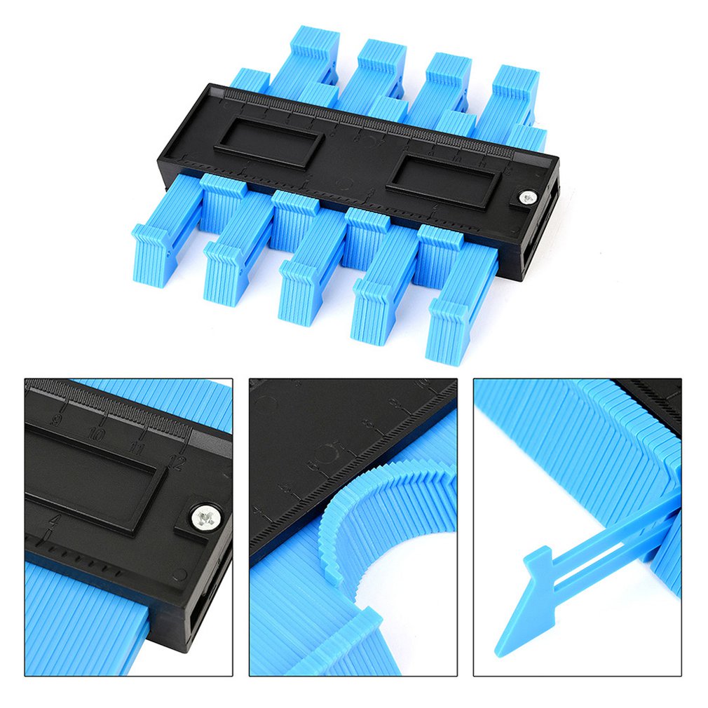 5-Inch Profilometer Tiled Laminate Tile Edge Forming Gauge Wood Marker Universal Tool Woodworking Tool