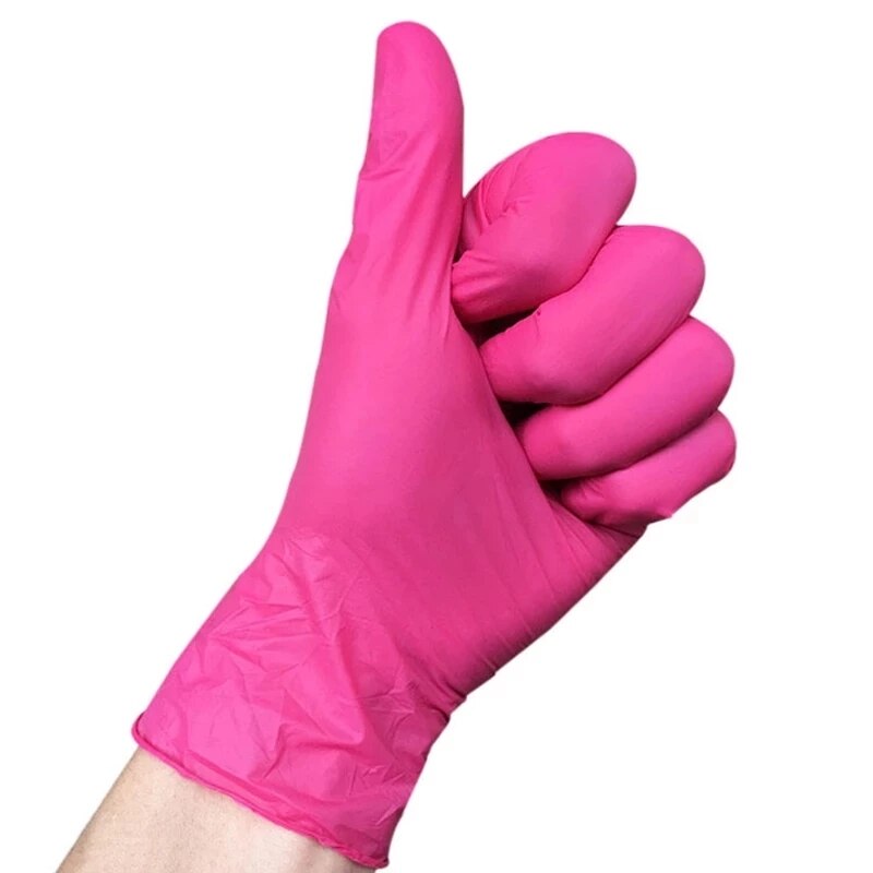 80pcs Reusable Nitrile Gloves Latex Gloves Waterproof Cleaning Gloves For Household Garden Laboratory Kitchen accessories