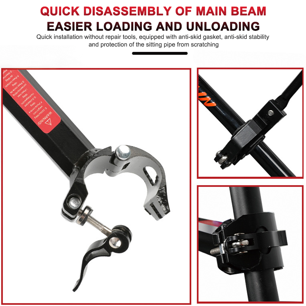 Quick Release Fiets Achter Rekken Seat Bagagedrager Frame Aluminium Legering Opvouwbare Fiets Cargo Houder Fietsen Accessoires