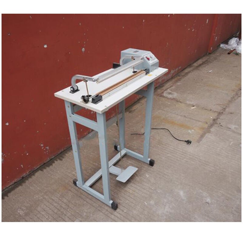 Foot Pedal Impulse Plastic bage Sealer Heat Sealing Machine package shrinking for food electrinic beverage packaging use