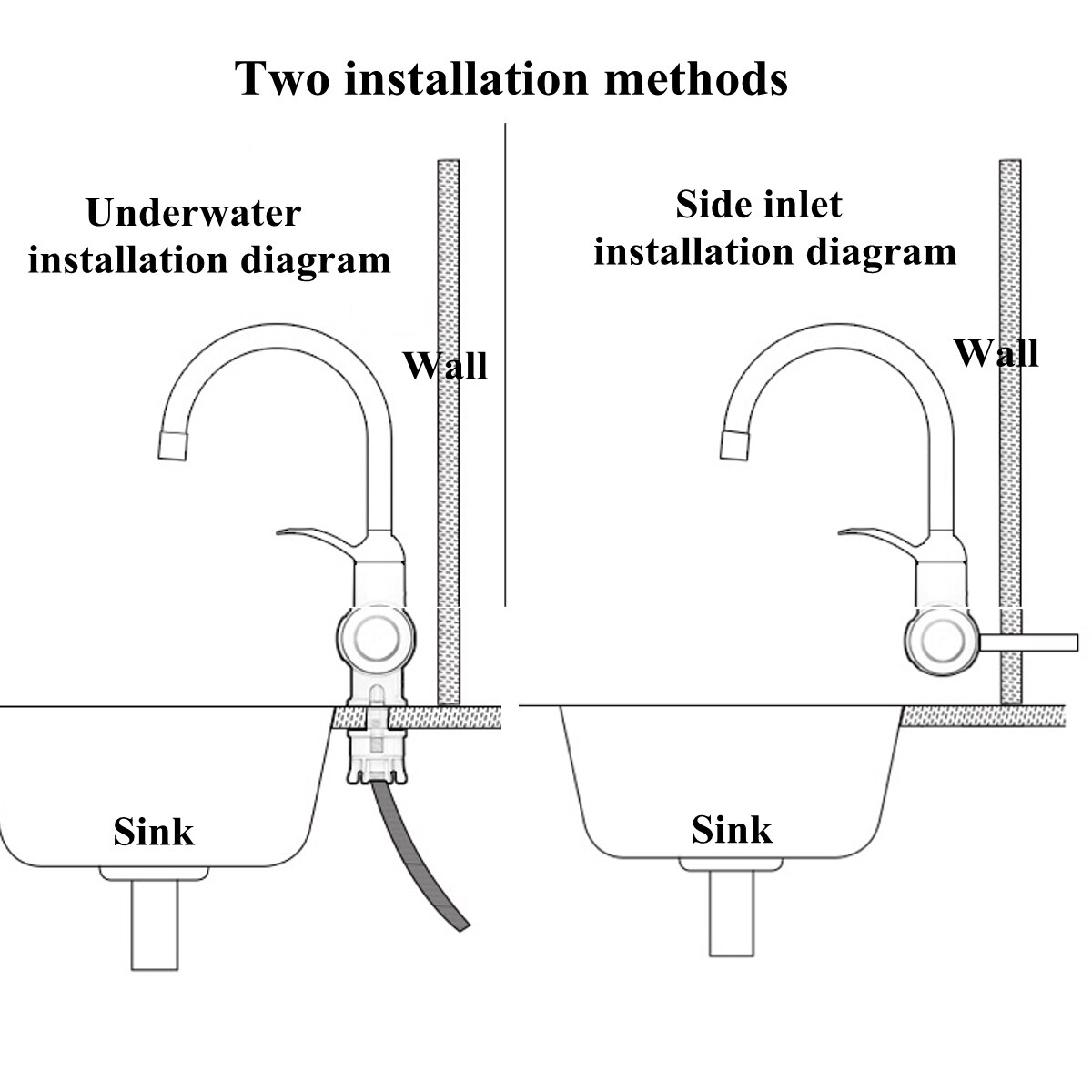 3000w tankless aquecedor de água torneira do chuveiro instantâneo de água-aquecedor elétrico de aquecimento instantâneo de água quente para cozinha e banheiro
