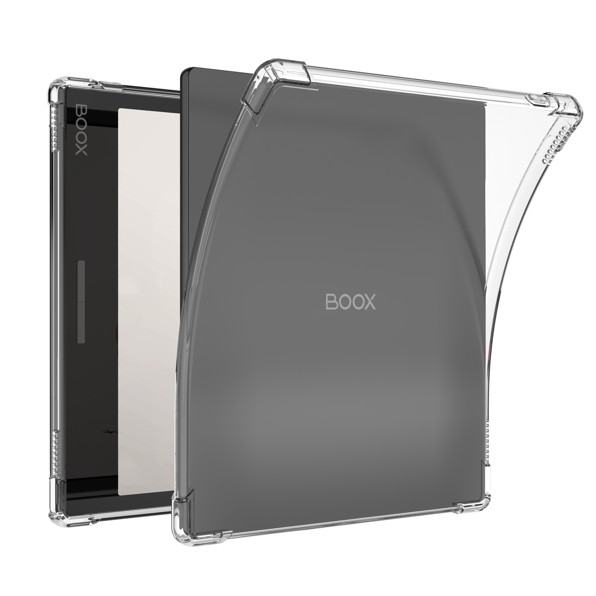 Funda transparente para lector electrónico Boox Go 7 Series de 7" (lanzada 24/2025) - Funda trasera suave, flexible, transparente, liviana y ultrafina: Default Title