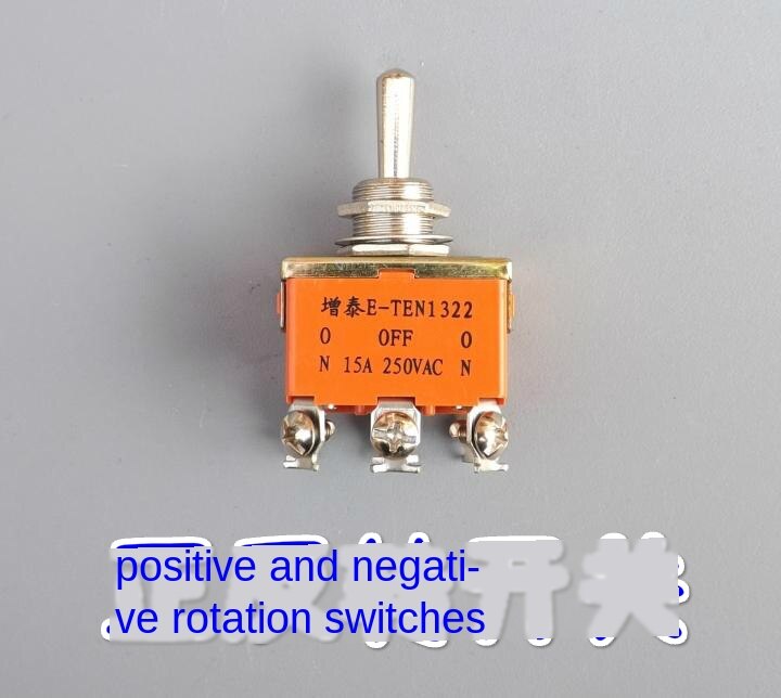 DC Motor Manually Reversing Switch Knob Toggle Switch Forward Reverse Stop Three
