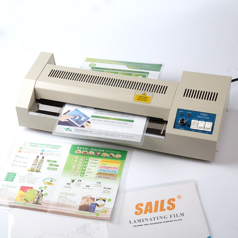 YIDU SAILS laminating pouch film a5/8" 160x225mm 55mic/2.2mil laminated paper pouches 1oopcs/box