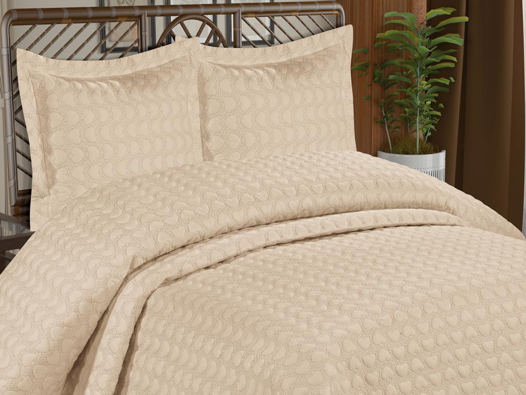 Verhaal Micro Dubbele Bed Cover Cappucino