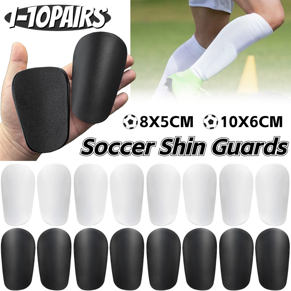 Mini Protège-Tibias De Football Gris Foncé - Protection Confortable Pour Jeunes Et Adultes, Idéal Sport