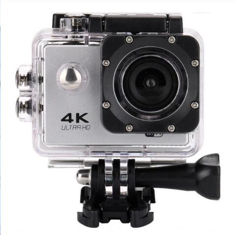 SJ9000 Wifi 4K 1080P Ultra HD DVR DV Camcorder 30M Wasserdichte Helm Camcorder: Silber- / Standard Nein TF Karte