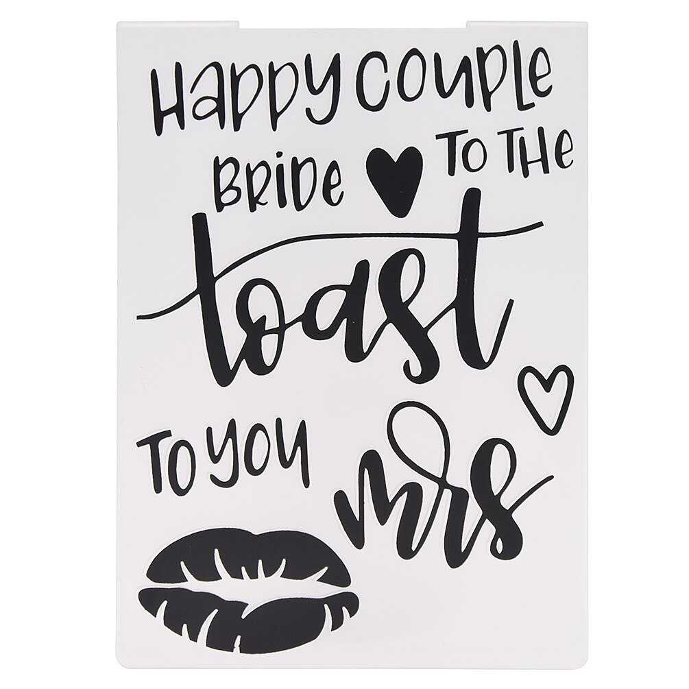 Flower Plastic Embossing Folder Template For Diy Scrapbooking Paper Card Making Decoration: 15