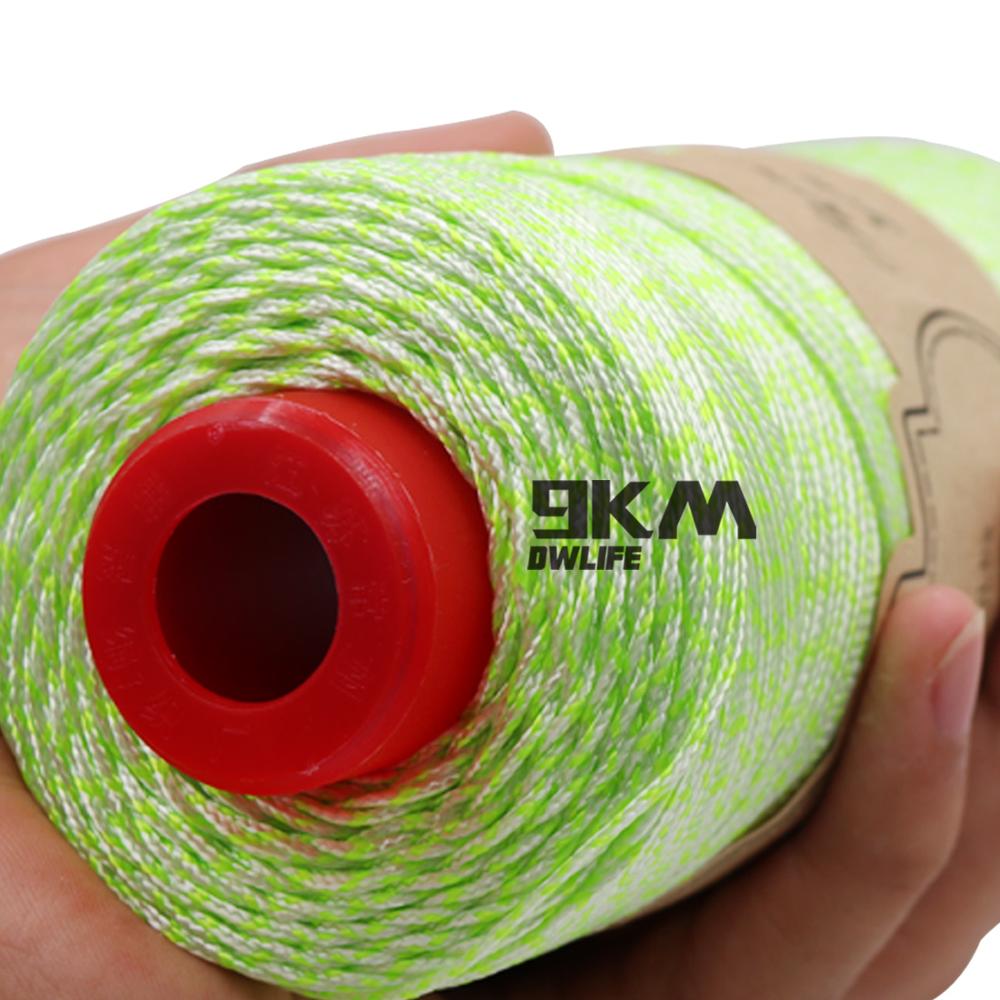 Braided Dacron Kite Line 120lb 1000ft for Outdoor Kite Flying Line Polyester Auxiliary String Accessories Green