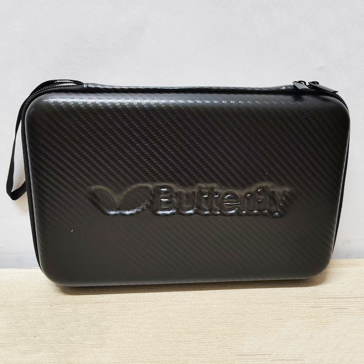Tafeltennis Racket Tas EVA Vierkante Ping Pong Box Case Waterdichte Professionele Draagbare Sport Racket Tas: Black