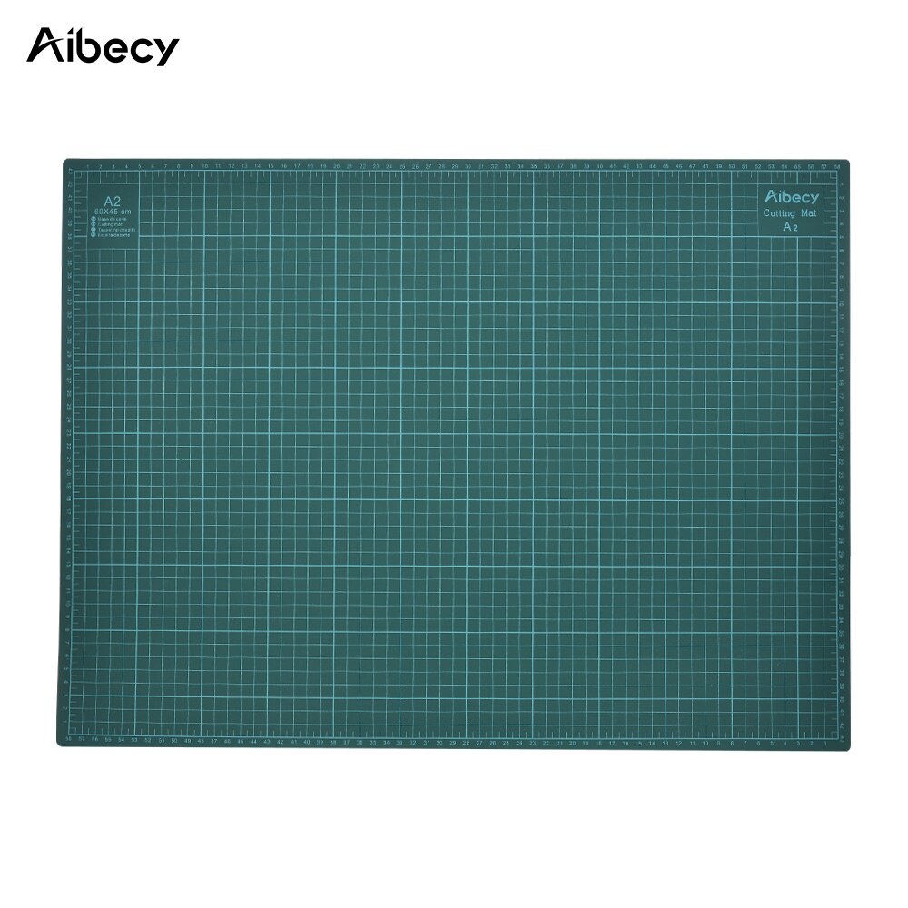 Aibecy 18" x 24" Multipurpose Self Healing Builders Double-Sided 5-Ply Paper Cutting Mat Durable PVC A2 Cutting Mat