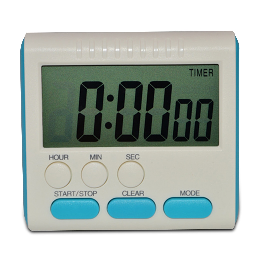 Digital Time Large LCD Digital Kitchen Timer Alarm Count Up&amp;Down Clock 24 Hours: 3