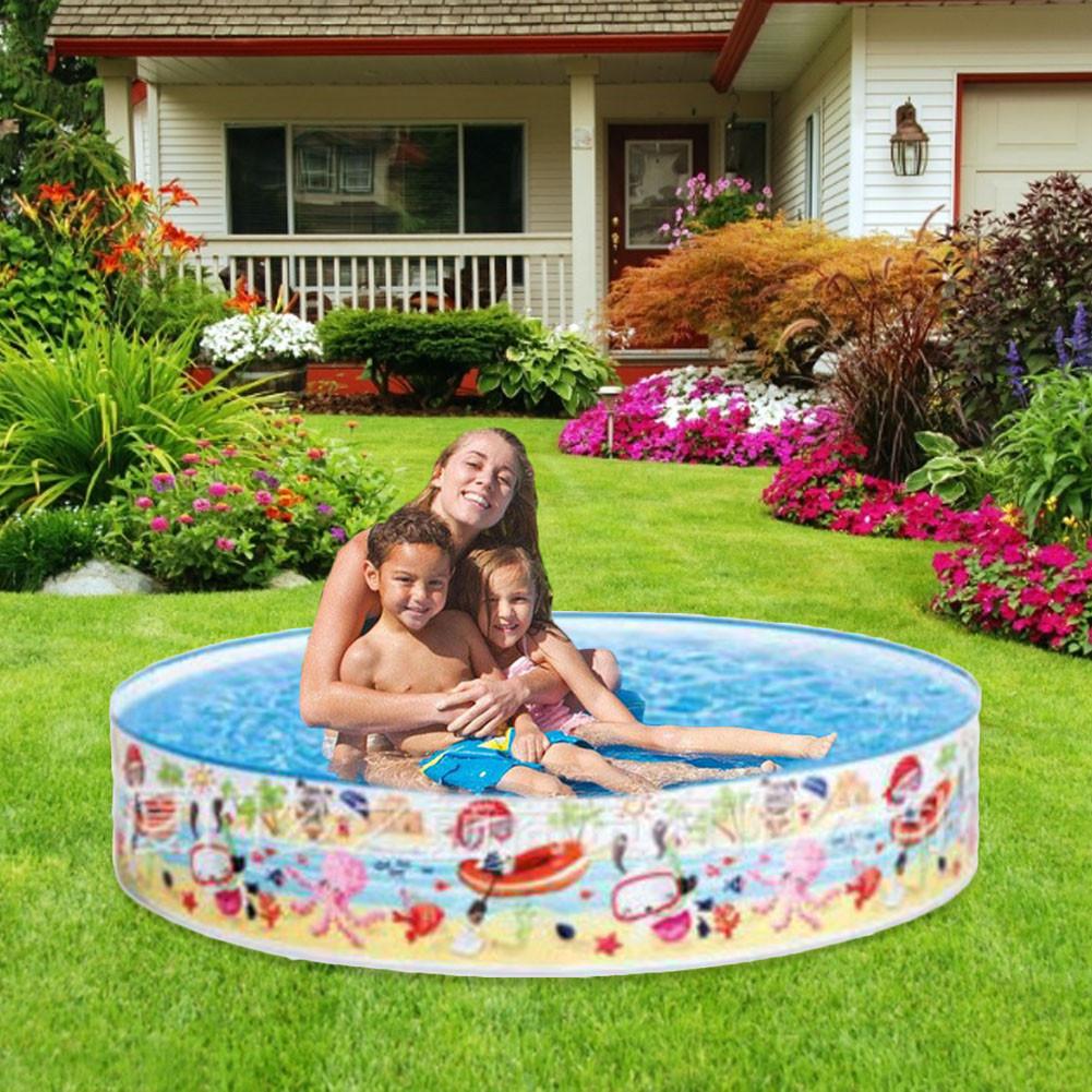 famille piscine Snap Set piscine enfants pataugeoire pour garçons filles en plein air eau Fun