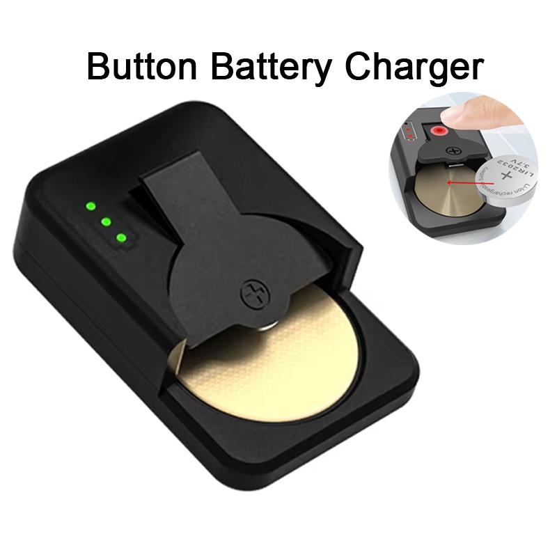 Button Battery Charger Universal Charger 4.2V Rechargeable Lithium For LIR2016 LIR2025 LIR2032 LIR2450 Protable Battery Charger