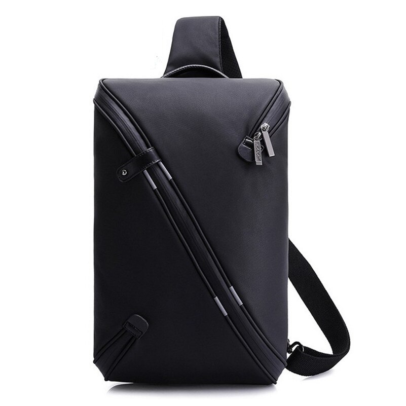 KAKA sacs nouvelle technologie poitrine Pack hommes 9.7 pouces tablette sac plusieurs couches imperméable Oxford sac de poitrine décontracté D121
