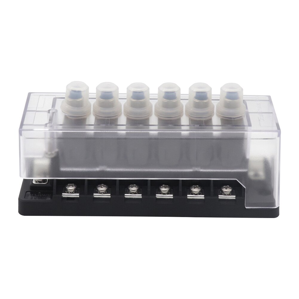 Car 6P Circuit Breaker Overload Protection Box Kit Circuit Breakers for Ship Vehicle Auto Replacement Parts