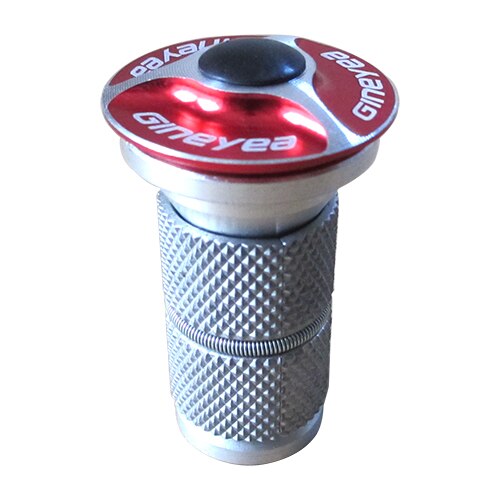28.6mm 1 1/8" Aluminium Cycling Bike Headset Cap Key Expander Bicycle Headsets Expander Nut Bicycle Accessories 4 Colors: SD15 Red