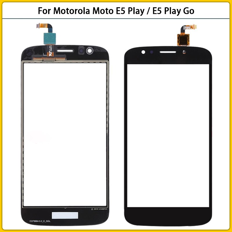 Lente Vetro Schermo Esterno + Protezione Per Motorola Moto E5 PLUS - Oro - Foto 2