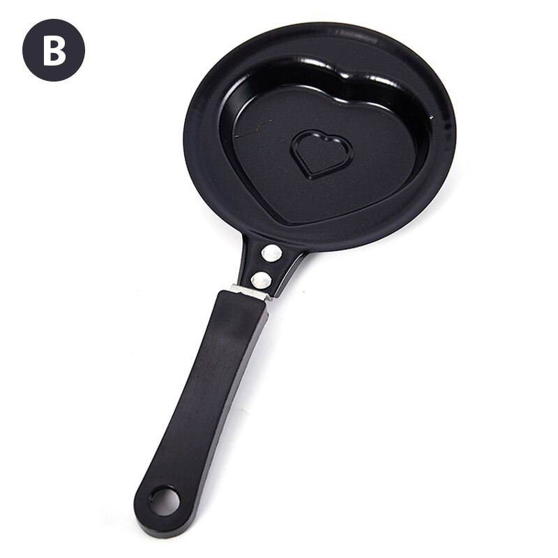 Diy Kids 's Breakfast Love Omelet Pan Egg Pan Frying Pot Non-Stick Pancake Pan Kitchen Egg Tools: B