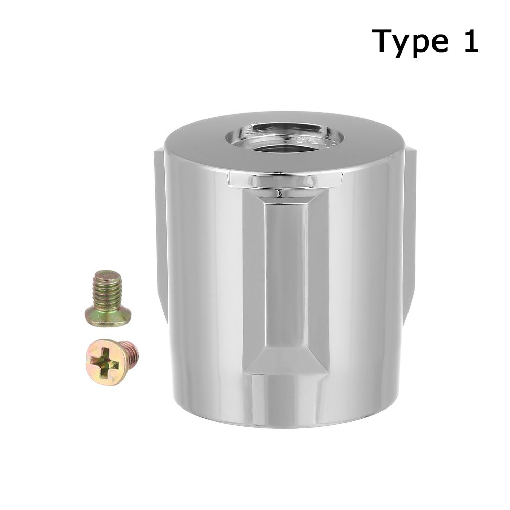 1Pcs Faucet Handle Triangle Valve Small Spout Dish Basin Handle Quick Open Valve Core Handwheel Faucet Switch Handle Accessories: 1