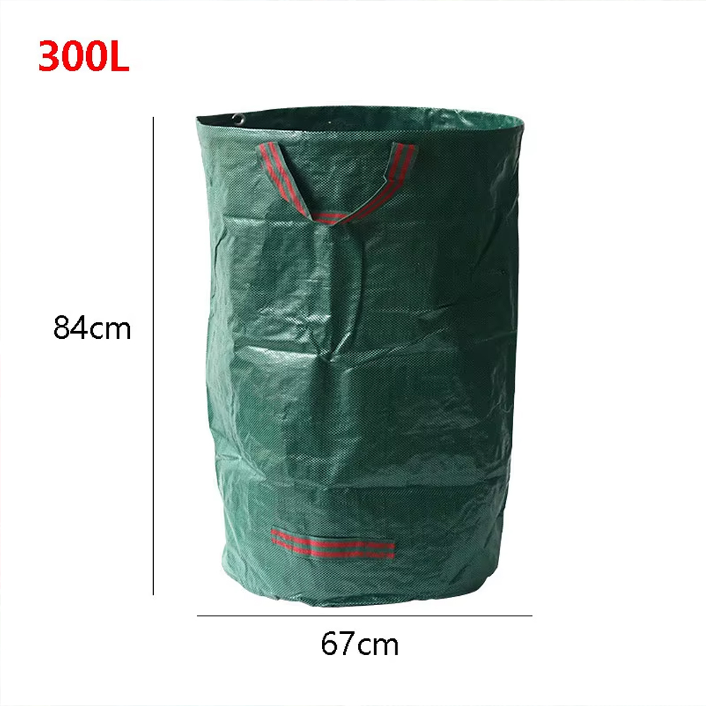 Heavy Duty Large Garden Waste Bag for Yard Leaf Weeds Grass Rubble - Outdoor Trash Bag Garden Rubbish Bags for Waste Bins Storag: PURPLE