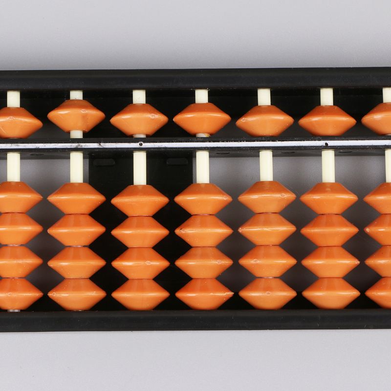 17- cifrede stænger standard abacus soroban kinesisk japansk regnemaskine tæller værktøj matematik begyndere wxta