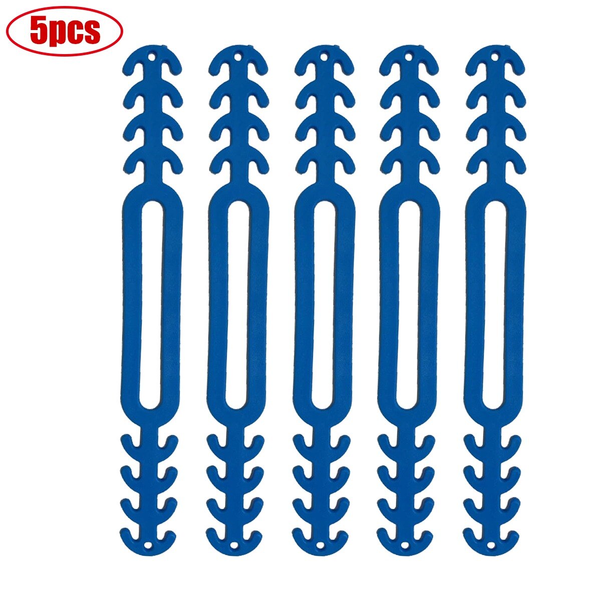 Regulowany antypoślizgowy maska silikonowa uchwyt uchwyty do uszu salvaorejas mascarillas rozszerzenie hak maski klamra uchwyt wisi maski: 5pcs blue